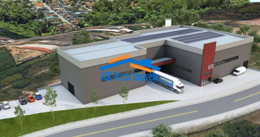 Galpão em Construção 2300m² 4 Docas Pé direito 12m- Itapecerica da Serra/SP