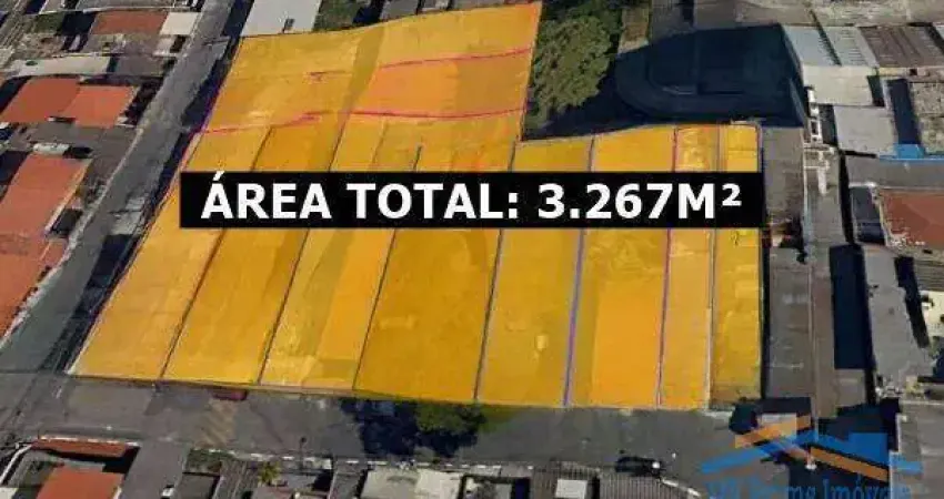 Terreno c/ 3.267m² p/ Prédio Residencial ou Comercial no Jaguaribe - Osasco