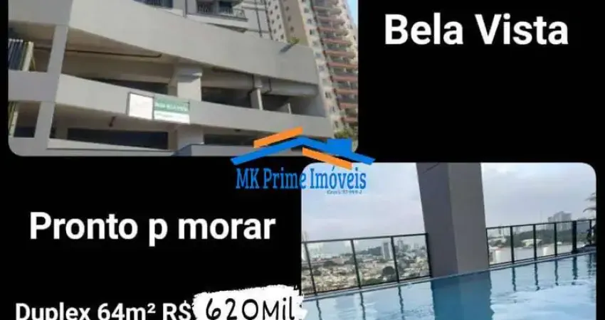 Apartamento de 47m² com Lazer Completo e 1 Vaga de Garagem - Centro Osasco.