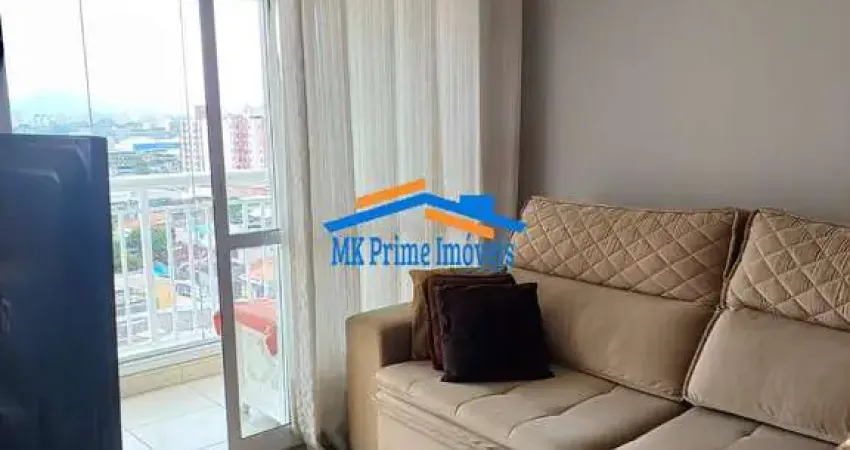 Apartamento 2 quartos sendo 1 suíte, 60m², 2 sacadas, 1 vaga - km 18/osasco