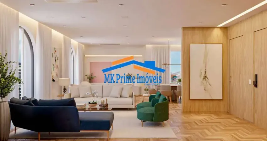 Apartamento de 315m² c/ 04 Suítes 2 Vagas para Venda - Higienópolis/SP