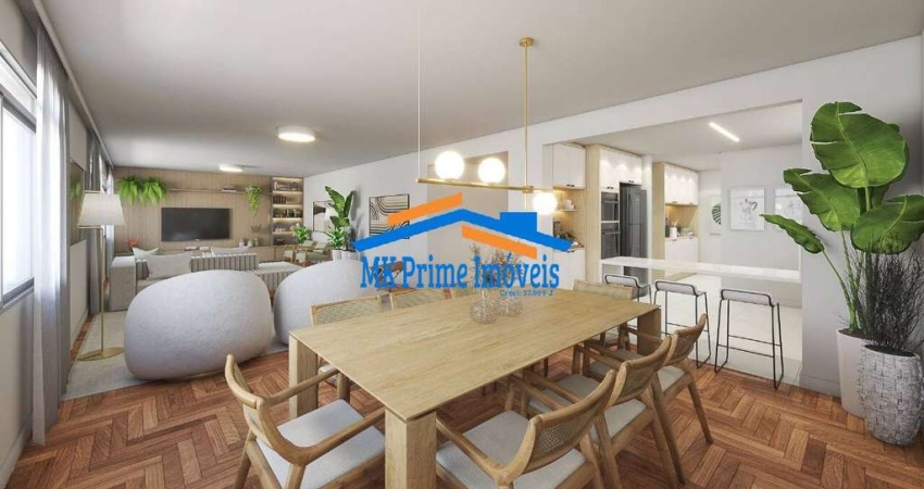 Apartamento 240,52m² reformado sendo 3 suítes em Higienópolis.