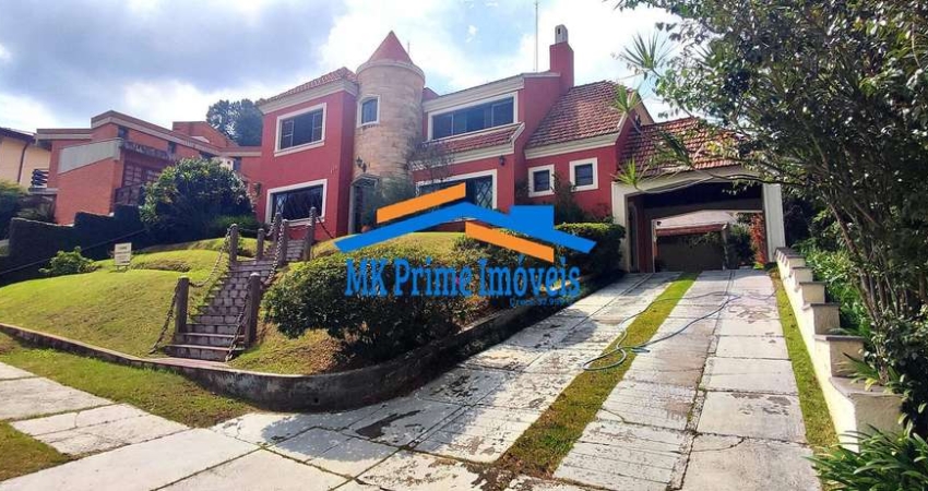 Casa Estilo Castelinho Normando no Coração de Alphaville – Residencial 1