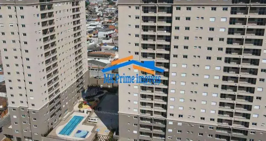 Apartamento c/ 60,25m², 2 Quartos(1suíte) no Square Carapicuíba/SP