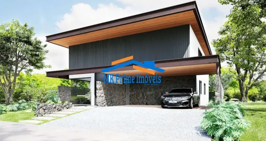 Casa em obras residencial 1 alphaville - 4 suítes - fluxo facilitado