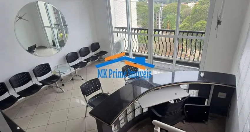 Sala comercial duplex no coração do tatuapé – vista panorâmica para a praça