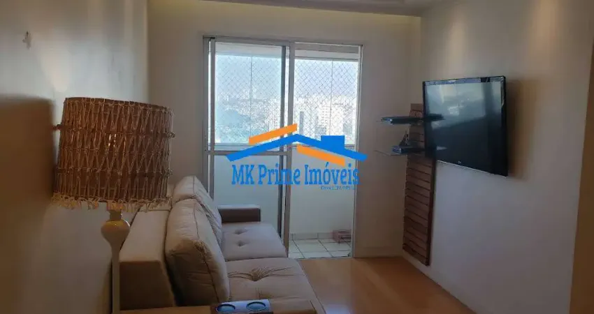 Apartamento mobiliado com 3 quartos, suíte e lazer completo – 2 vagas
