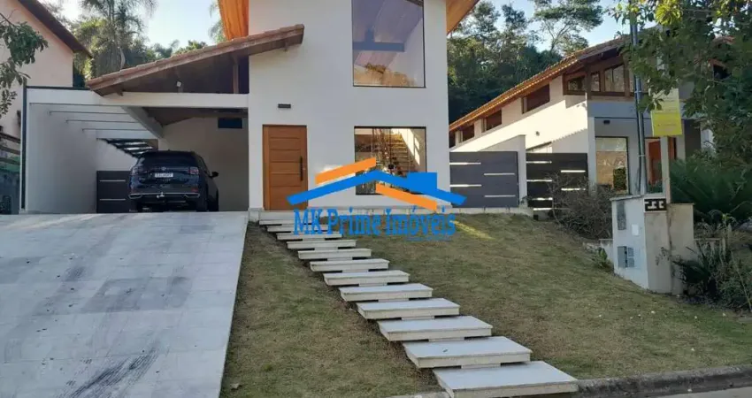 Linda casa térrea nova e moderna condomínio residencial samambaia, cotia-sp