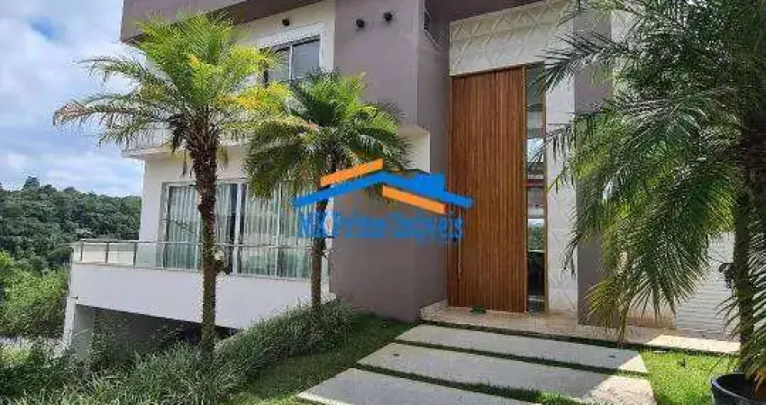 Casa de Alto Padrão com Elevador e Vista Permanente para Reserva Genesis 1