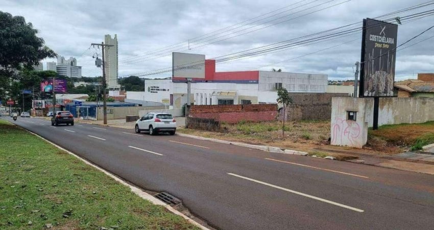 Terreno comercial para alugar na Avenida Mato Grosso, Santa Fé, Campo Grande