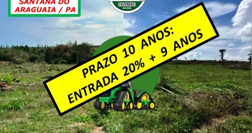 FAZENDA COM EXCELENTE LOGÍSTICA 12KM DA BR158-FAZENDA LIMPA E PLANA