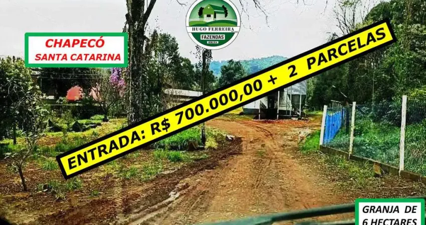 Chácara / sítio à venda na Área Rural de Chapecó, Chapecó 
