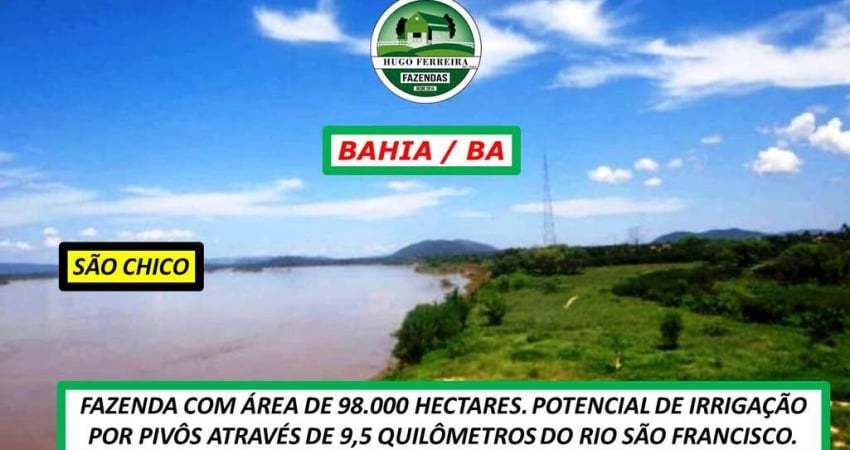 FAZENDA LOGÍSTICA CONVERGENTE PRÓXIMA DO PORTO ILHÉUS-IRRIGADA POR PIVÔS