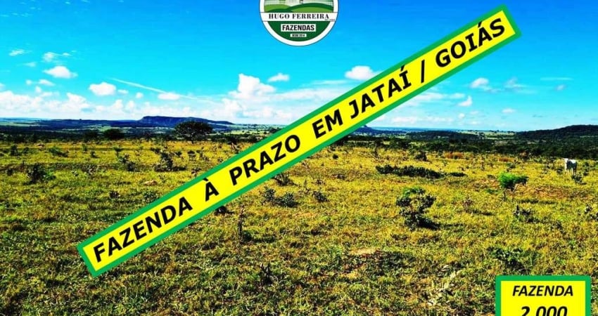 FAZENDA DUPLA APTIDÃO À 25KM DO ASFALTO COM BENFEITORIAS E PRAZO PAGAMENTO