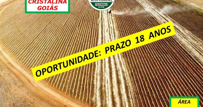 FAZENDA ESTRUTURADA IRRIGADA POR PIVÔS  PERTINHO DE BRASILIA PARCELADA