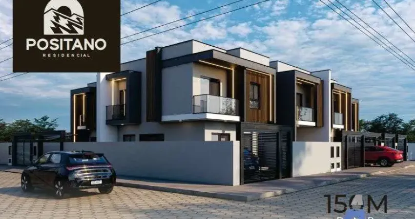 Sobrado geminado de esquina à venda no bairro ubatuba – são francisco do sul/sc