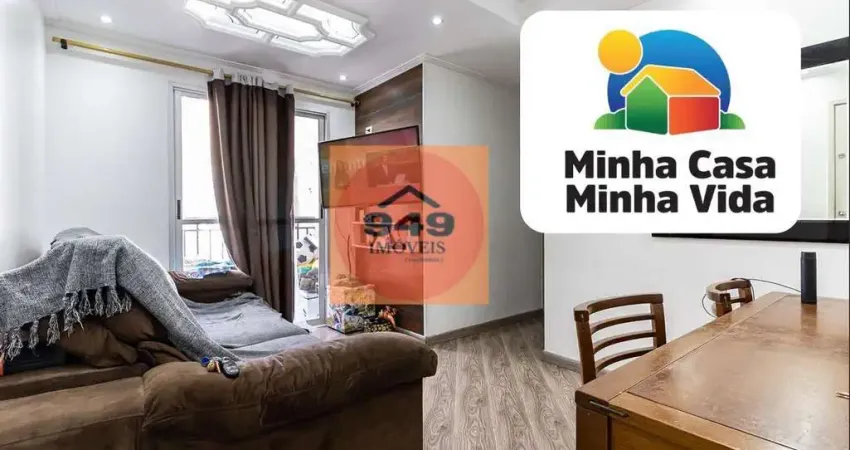 Apartamento com 2 dormitórios à venda no liviero – vila liviero/sp. minha casa minha vida