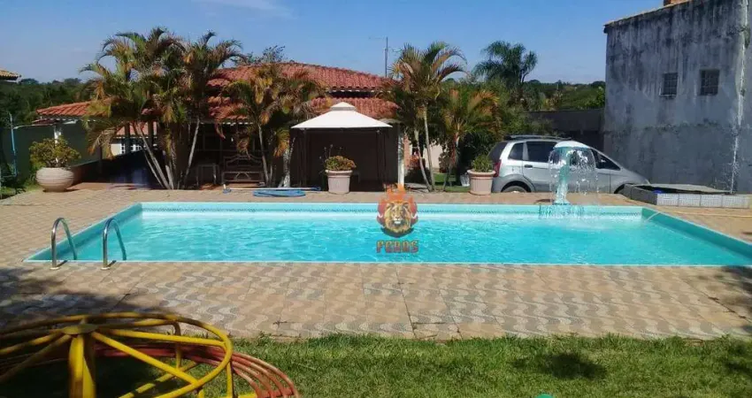 Chácara com 4 dormitórios à venda, 1025 m² por r$ 500.000,00 - parque monte bianco - araçoiaba da serra/sp