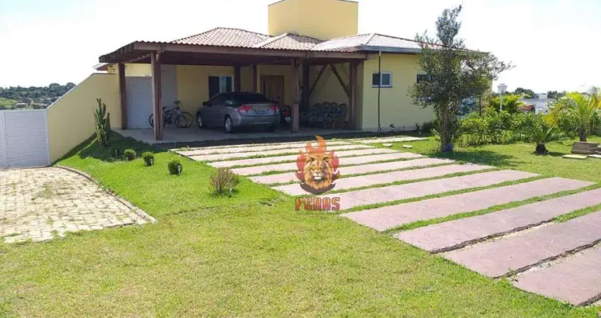 Casa com 3 dormitórios à venda, 264 m² por r$ 1.220.000,00 - condomínio village araçoiaba - araçoiaba da serra/sp