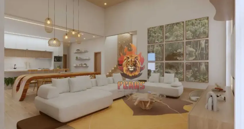 Casa térrea à venda no condomínio village ipanema ii, 3 suítes em araçoiaba da serra, sp