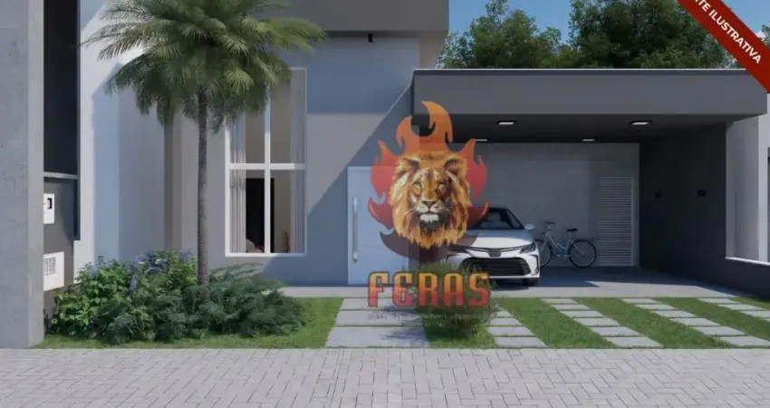 Casa Térrea à Venda em Condomínio no Residencial Cerejeiras em Araçoiaba da Serra
