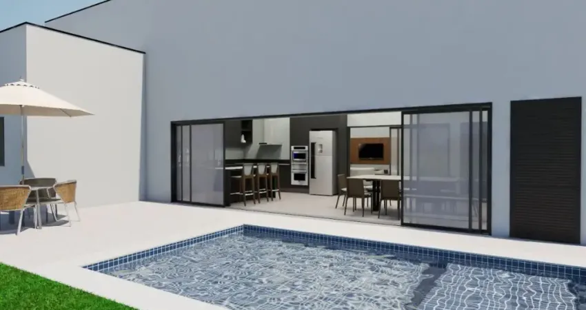 Lindo Casa Térrea de  227m² à venda no excelente  Condomínio  Central Parque   Salto- SP.