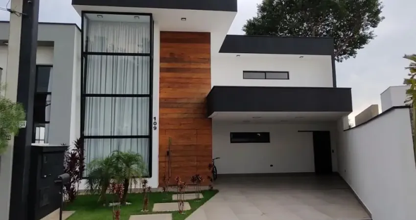 Lindo Sobrado de  260m² à venda no excelente  Condomínio   Fechado  Villagio Milano -  Sorocaba - SP.