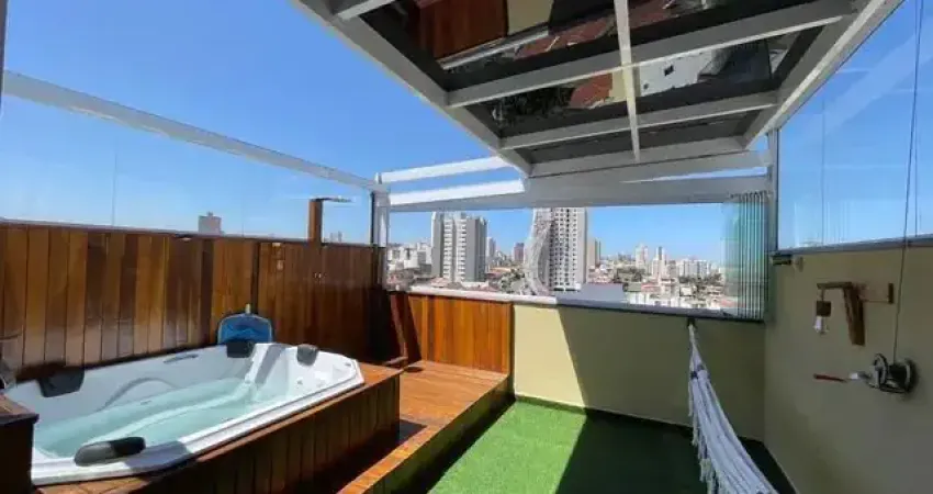 Linda Cobertura para á venda com 87m² com 02 Dormitórios, no Bairro Santa Maria - Santo André - SP.