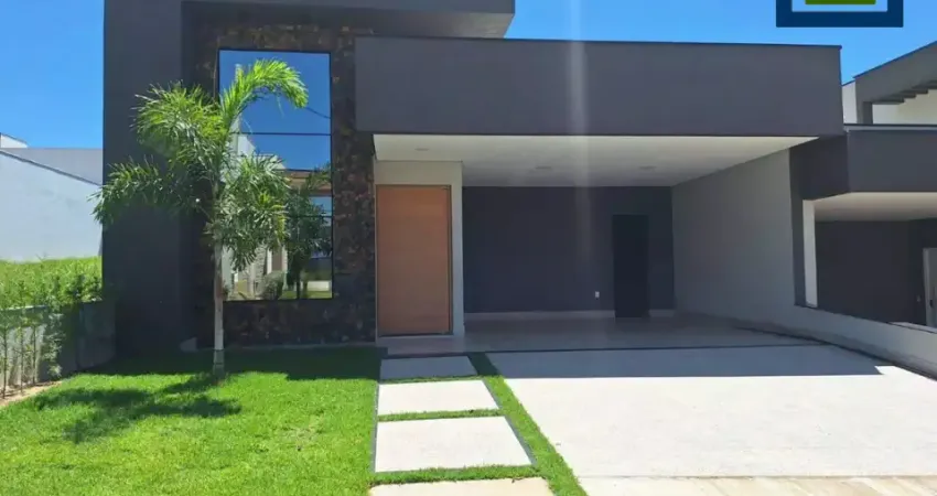 Linda Casa Térrea  de 200m² de Área Construída, e Terreno de 300m², à venda no excelente Condomínio Fechado Piemonte em Indaiatuba- SP.