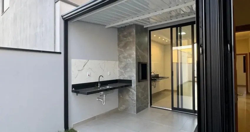 Linda Casa Térrea em Condomínio Fechado Reserva dos Ypês com 120m² de Área Construída em Tatuí - SP