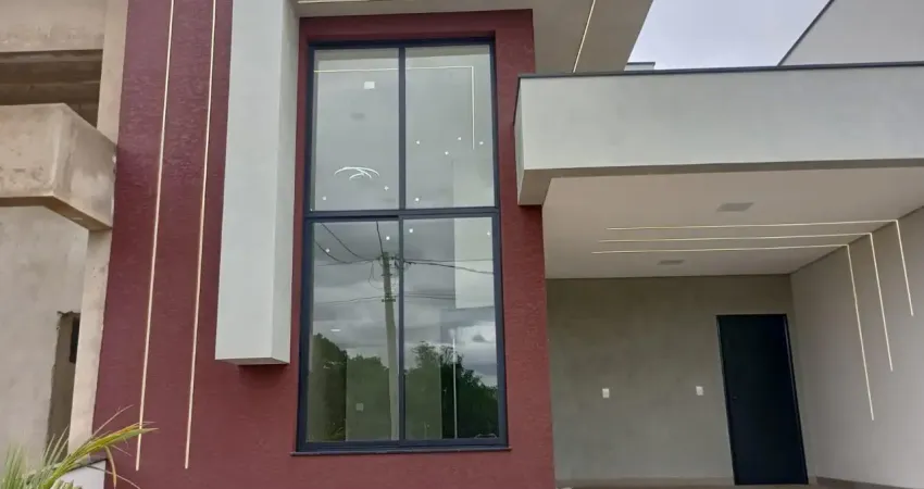 Linda casa térrea à venda com 139m² de área construída, terreno de 200m², no condomínio reserva ipanema, no bairro jd. novo horizonte - sorocaba - sp.