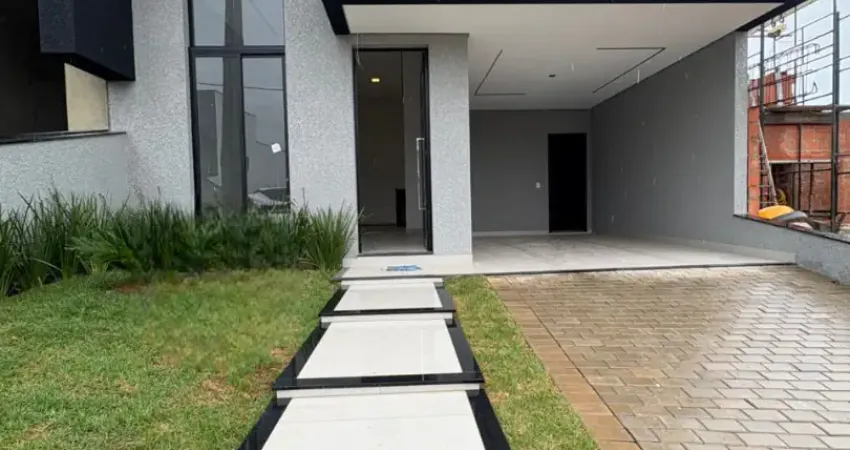 Linda casa térrea à venda com 139m² de área construída, terreno de 200m², no condomínio reserva ipanema, no bairro jardim novo horizonte - sorocaba - sp.