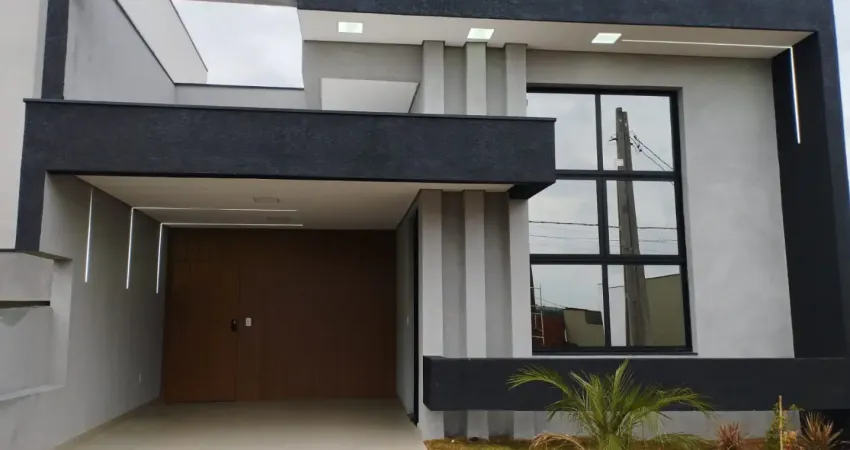 Linda casa térrea à venda com 146m² de área construída, terreno de 200m², no condomínio reserva ipanema, no bairro jardim novo horizonte - sorocaba - sp.