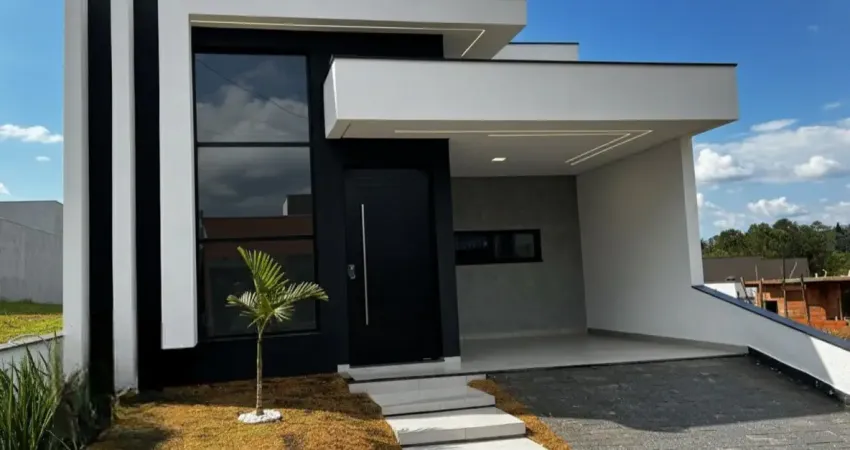 Linda casa térrea à venda com 139m² de área construída, terreno de 200m², no condomínio reserva ipanema, no bairro jardim novo horizonte - sorocaba - sp.