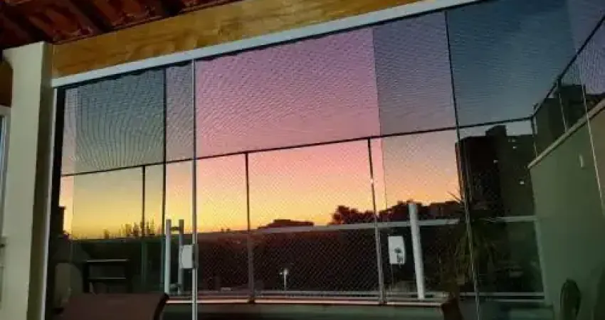 Linda cobertura à venda de 150m² de área construída, no bairro jardim paraíso em santo andré - sp.