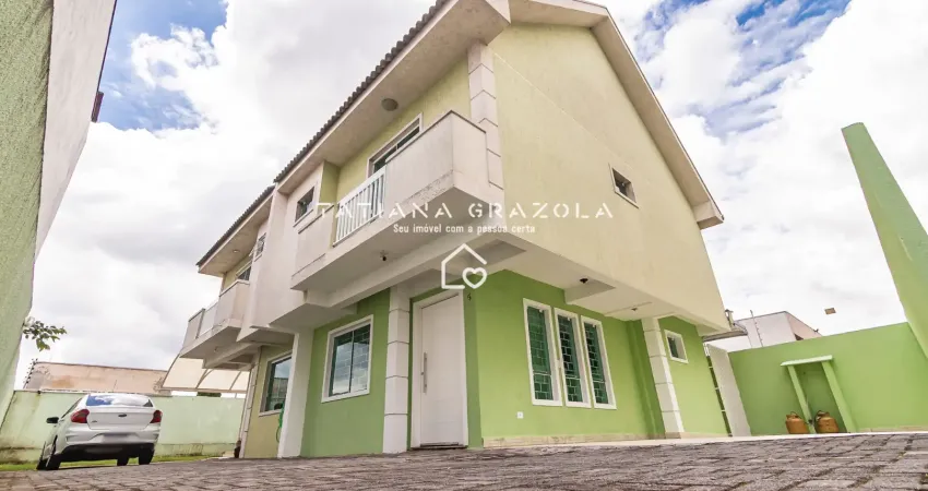 Sobrado em condomínio à venda com 3 quartos no boqueirão por r$ 480.000 - curitiba - pr