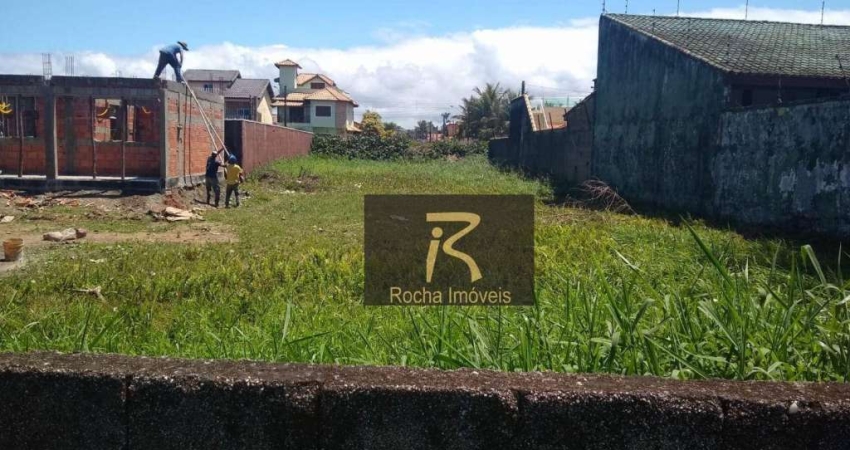 Terreno à venda, 380 m² por R$ 550.000,00 - Balneário Três Marias - Peruíbe/SP