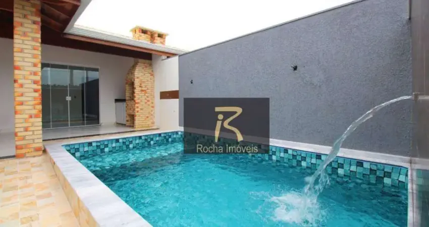 Casa com 2 dormitórios à venda, 90 m² por R$ 430.000,00 - Flora Rica - Peruíbe/SP