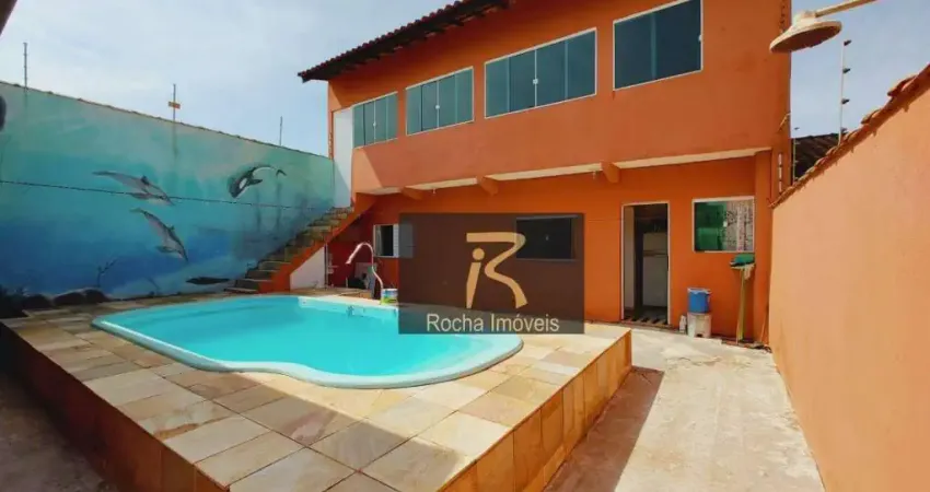 Sobrado com 3 dormitórios à venda por R$ 520.000,00 - Estância Bal Maria H Novaes - Peruíbe/SP