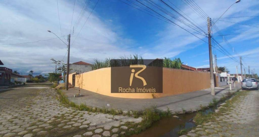 Terreno à venda, 283 m² por R$ 295.000,00 - Parque Balneário Oásis - Peruíbe/SP