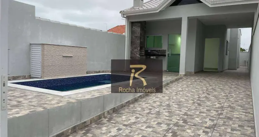 Casa com 3 dormitórios à venda, 90 m² por R$ 410.000,00 - Cidade Nova Peruibe - Peruíbe/SP