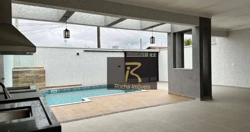 Oportunidade Casa arquitetura moderna área gourmet com piscina R$ 750.000.00