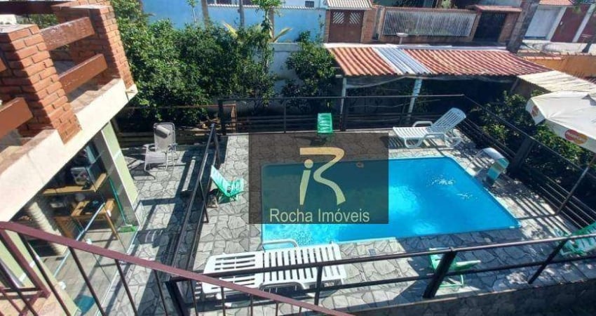 Sobrado com 5 dormitórios, 178 m² - venda por R$ 900.000,00 ou aluguel por R$ 5.000,00/mês - Estância São José - Peruíbe/SP