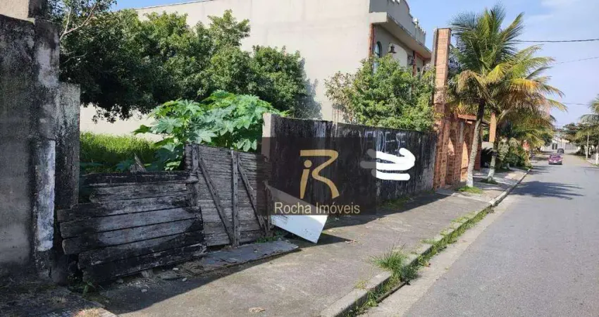 Terreno à venda, 555 m² por R$ 500.000 - Cidade Balneária Peruibe-Scipel - Peruíbe/SP
