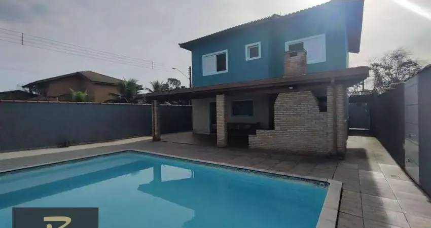Sobrado com piscina  com 4 dormitórios à venda, 187 m² por R$ 750.000 - Condominio Jardim Sao Luiz - Peruíbe/SP