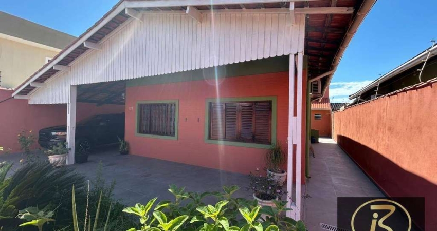 Casa com 2 dormitórios à venda 200 mts da praia, 133 m² por R$ 490.000 - Cidade Nova Peruibe - Peruíbe/SP