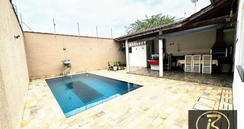Casa com 3 dormitórios à venda, 116 m² por R$ 450.000,00 - Estância São José - Peruíbe/SP