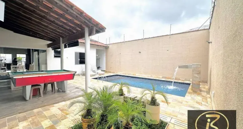 Casa com 3 dormitórios à venda, 116 m² por r$ 340.000.000,00 - estância são josé - peruíbe/sp