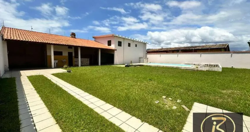 Terreno com área gourmet, piscina e sistema de segurança – 2 lotes – 1,5km da praia R$ 480.000 - Cidade Nova Peruibe - Peruíbe/SP