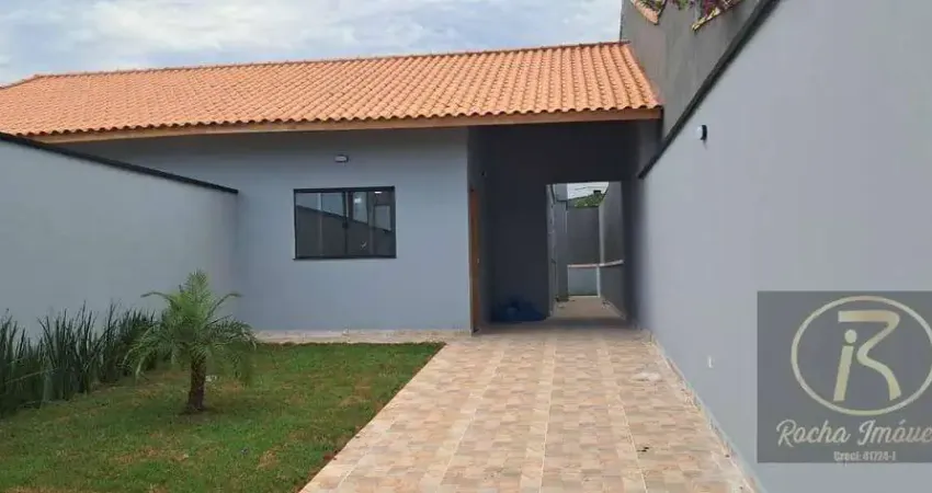 Casa moderna com planejados e ótima localização com 3 dormitórios à venda, 85 m² por r$ 400.000 - cidade nova peruibe - peruíbe/sp